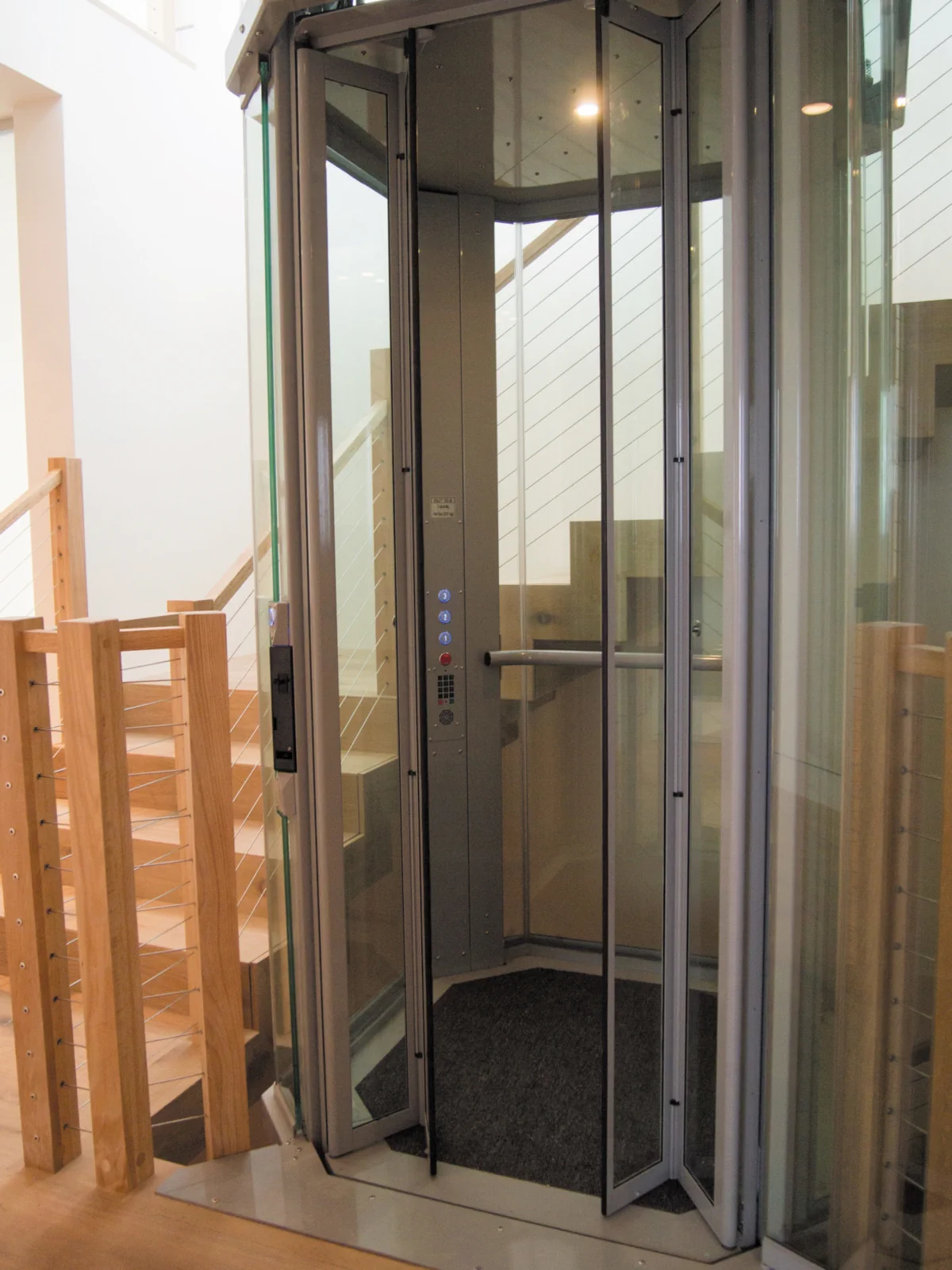 Savaria Vuelift Glass Home Elevator in Chicago, IL, Lifeway Mobility