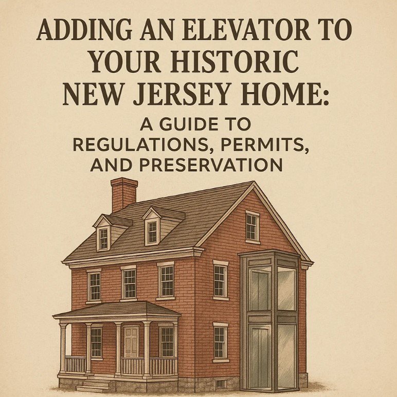 Adding an Elevator to Your Historic New Jersey Home: A Guide to Regulations, Permits, and Preservation cover