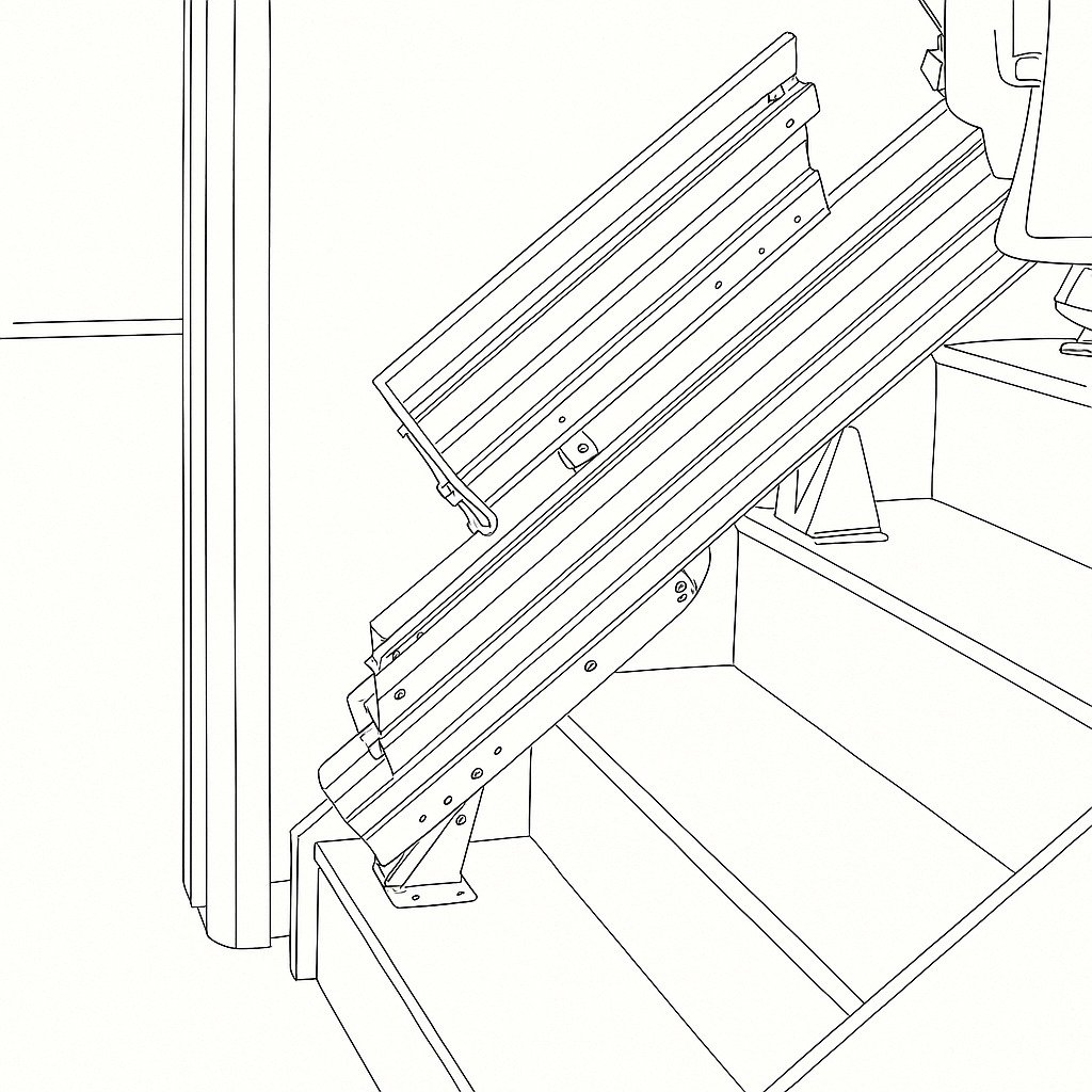 The Definitive Guide to Stairlift Folding Rails: Your Solution for Hallways and Doorways cover