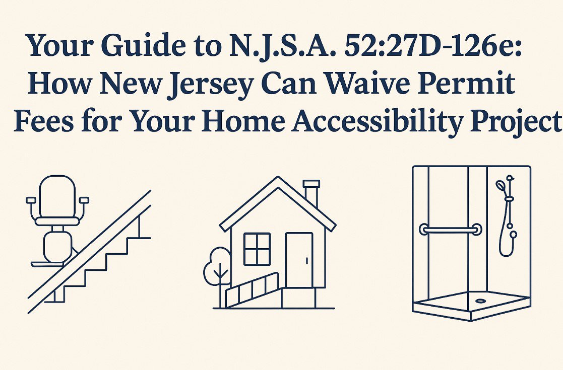 New Jersey May Waive Permit Fees for Your Home Accessibility Project | N.J.S.A. 52:27D-126e: cover