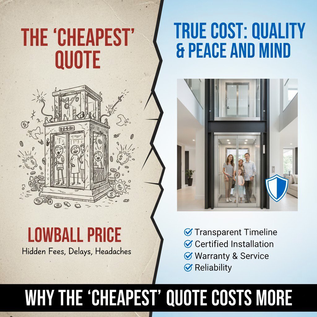 The Hidden Cost of Home Elevator Installation: Why Most Companies Turn You Into an Unpaid General Contractor cover